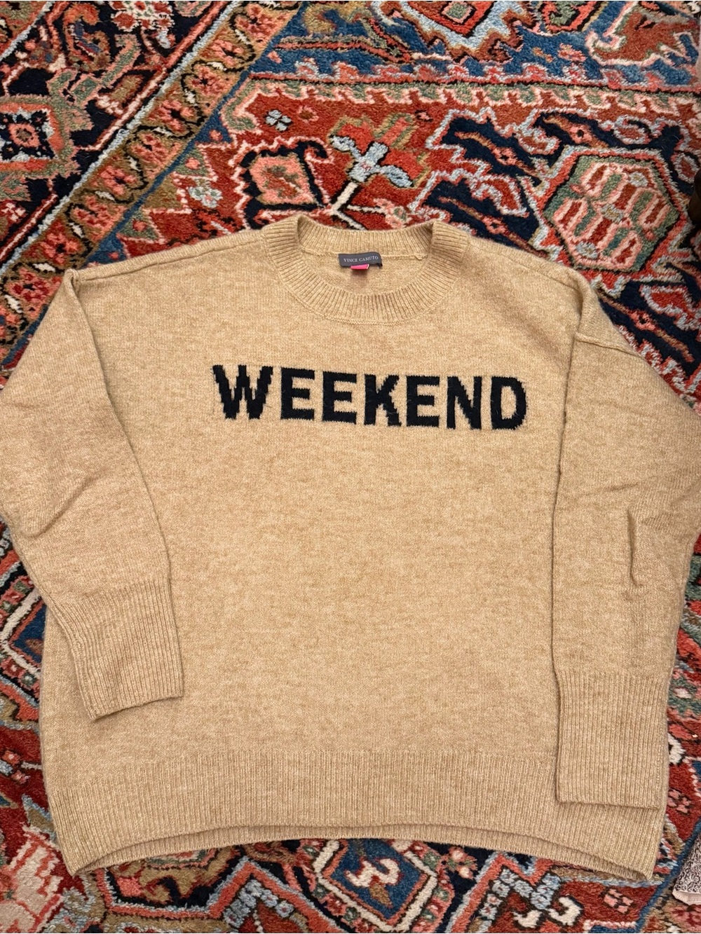 VINCE CAMUTO Weekend Crewneck Sweater
